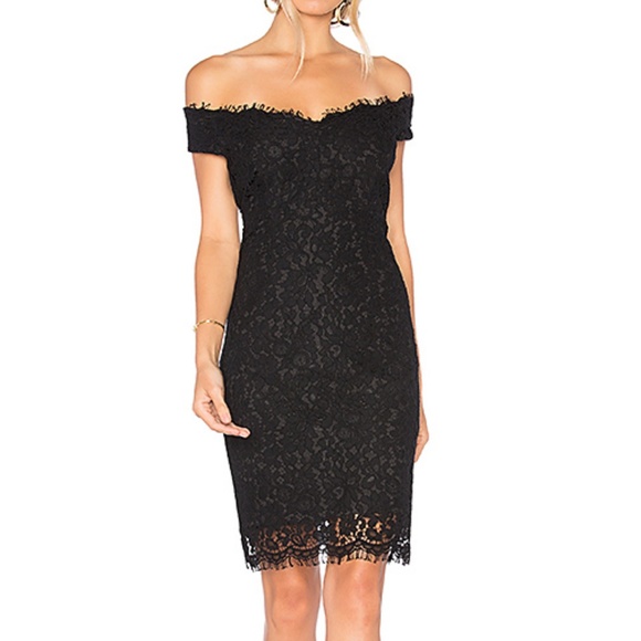 bardot tara lace dress